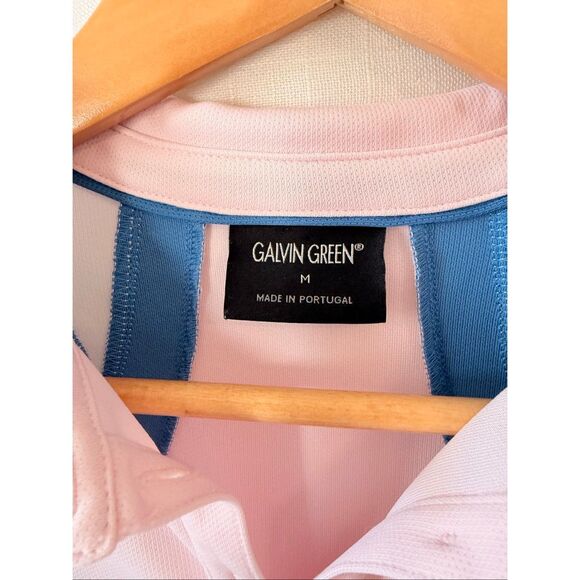 Galvin Green Womens Madison GOLF Polo Lotus Pink Size Medium - Picture 2 of 6